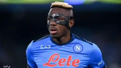 عدد أهداف فيكتور أوسيمين في مسيرته